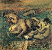 Edgar Degas, Baigneuses